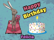 Happy Birthday Felicia GIF