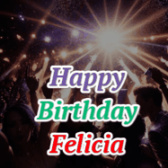 Happy Birthday Felicia GIF