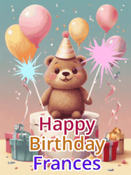 Happy Birthday Frances GIF