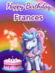 Happy Birthday Frances GIF