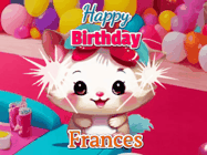 Happy Birthday Frances GIF