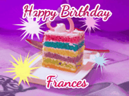 Happy Birthday Frances GIF
