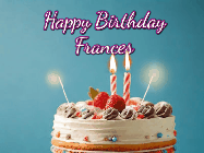 Happy Birthday Frances GIF