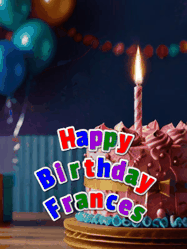 Happy Birthday Frances GIF