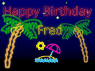 Happy Birthday Fred GIF