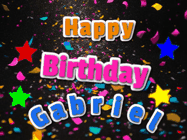 Happy Birthday Gabriel GIF