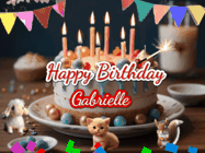 Happy Birthday Gabrielle GIF