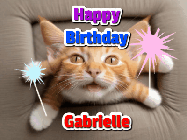 Happy Birthday Gabrielle GIF