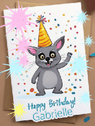 Happy Birthday Gabrielle GIF