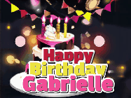 Happy Birthday Gabrielle GIF