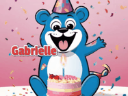 Happy Birthday Gabrielle GIF