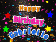 Happy Birthday Gabrielle GIF