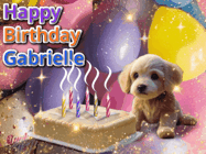 Happy Birthday Gabrielle GIF