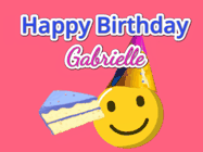 Happy Birthday Gabrielle GIF