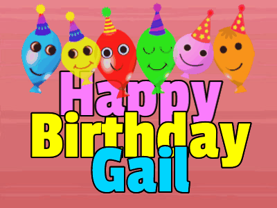 Happy Birthday Gail GIF 107