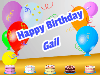 Happy Birthday Gail GIF 8