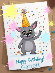 Happy Birthday Garrett GIF