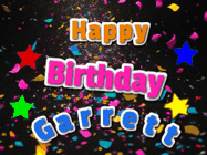 Happy Birthday Garrett GIF