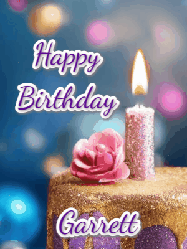 Happy Birthday Garrett GIF