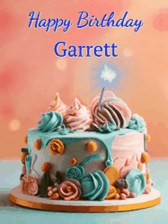 Happy Birthday Garrett GIF