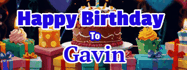 Happy Birthday Gavin GIF