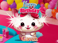 Happy Birthday Gavin GIF