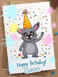 Happy Birthday Gavin GIF