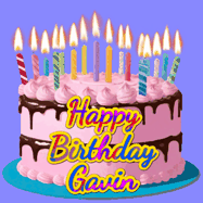 Happy Birthday Gavin GIF
