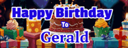 Happy Birthday Gerald GIF