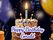 Happy Birthday Gerald GIF