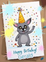 Happy Birthday Gerald GIF