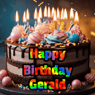Happy Birthday Gerald GIF