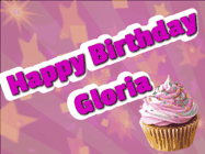 Happy Birthday Gloria GIF
