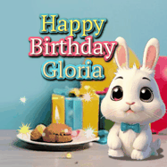 Happy Birthday Gloria GIF