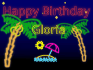 Happy Birthday Gloria GIF