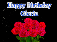 Happy Birthday Gloria GIF