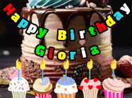 Happy Birthday Gloria GIF