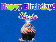 Happy Birthday Gloria GIF