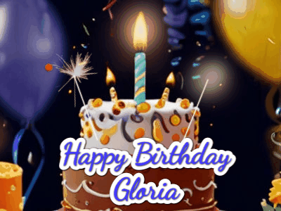 Happy Birthday Gloria GIF 140