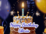 Happy Birthday Gloria GIF