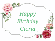 Happy Birthday Gloria GIFs