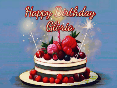 Happy Birthday Gloria GIF 53
