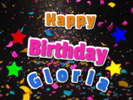 Happy Birthday Gloria GIF