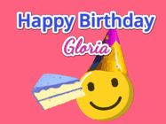 Happy Birthday Gloria GIF