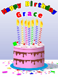 Happy Birthday Grace GIF