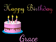 Happy Birthday Grace GIF