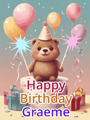 Happy Birthday Graeme GIF