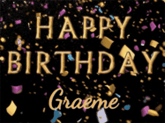 Happy Birthday Graeme GIF