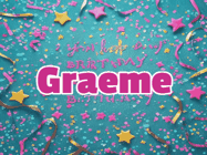 Happy Birthday Graeme GIF