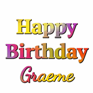 Happy Birthday Graeme GIF